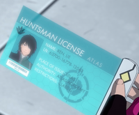 Ren's huntsman license