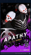 Apathy release promo art for Amity Arena