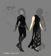 Cinder's dance dress concept art.