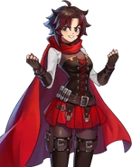 Ruby's determined expression.