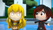 Yang realizes the person they are going to hang out was Qrow.