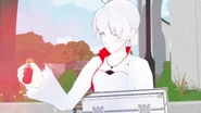 Weiss rants while shaking a leaky vial of red Dust