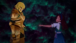 アリックスの幻影から誘惑を受けるジョーン