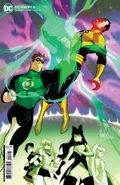 DC/RWBY #6 Team RWBY watching Green Lantern fighting Sinestro.