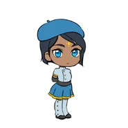 Promotional material of Ciel by _damu04 for RWBY: Amity Arena