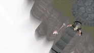 Nora Missing.png (440 KB) (19) - As Nora flies down to nail the Death Stalker, Pyrrha and Jaune's models should be on the bridge, but they're not