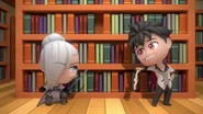 Qrow offering to underline the "good parts" of Cold Heart/ Hot Love