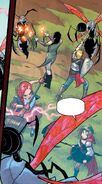 RWBY DC Comics 1 (Chapter 2) Team RNJR fights a horde of Lancers 02