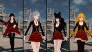 Screenshot of Team RWBY Beacon Academy Costume.