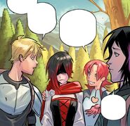 RWBY DC Comics 1 (Chapter 2) Jaune and others are concern for Ruby