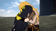 Yang comforts Blake.