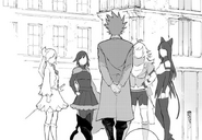 Chapter 19 (2018 manga) Oobleck and Zwei meet up with Team RWBY