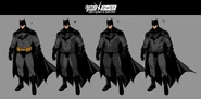 Character exploration of Batman by Larissa Angus