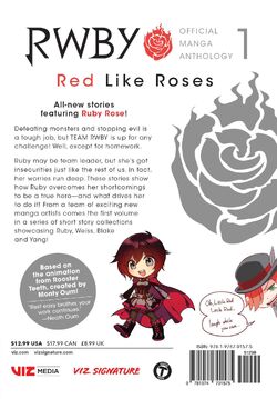 Rwby Official Manga Anthology Rwby Wiki Fandom