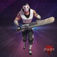 Official design of the White Fang Lieutenant for RWBY: Amity Arena