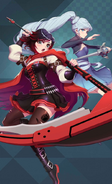 Ice Flower Team Attack of Ruby and Weiss for RWBY: Amity Arena.