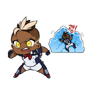 DamuHarriet.png (157 KB) Promotional material of Harriet by _damu04 for RWBY: Amity Arena
