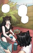 RWBY DC Comics 4 (Chapter 8) Blake talks about her problems to Kali