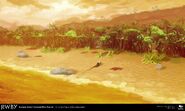 Jaune's arrival point