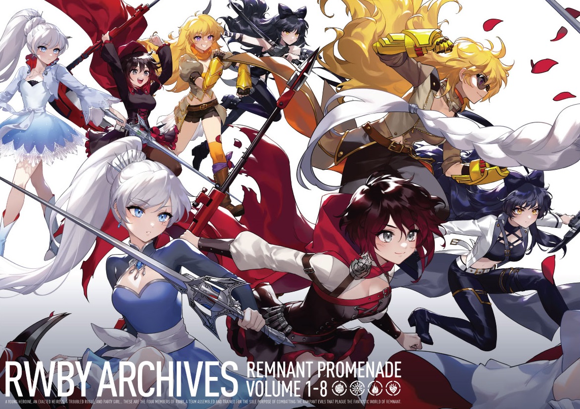 RWBY Archives Remnant Promenade Vol. 1-8 | RWBY Wiki | Fandom