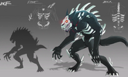 Alpha Beowolf Concept Art