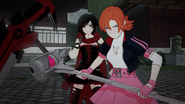 Nora steps forward to defend Ruby.