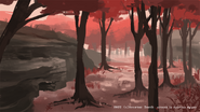 Concept art for the forest