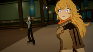 Yang in shocked after Weiss gets heavy injured by Cinder,