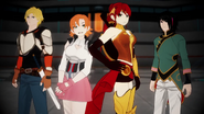 Team JNPR posing in the Volume 3 Opening