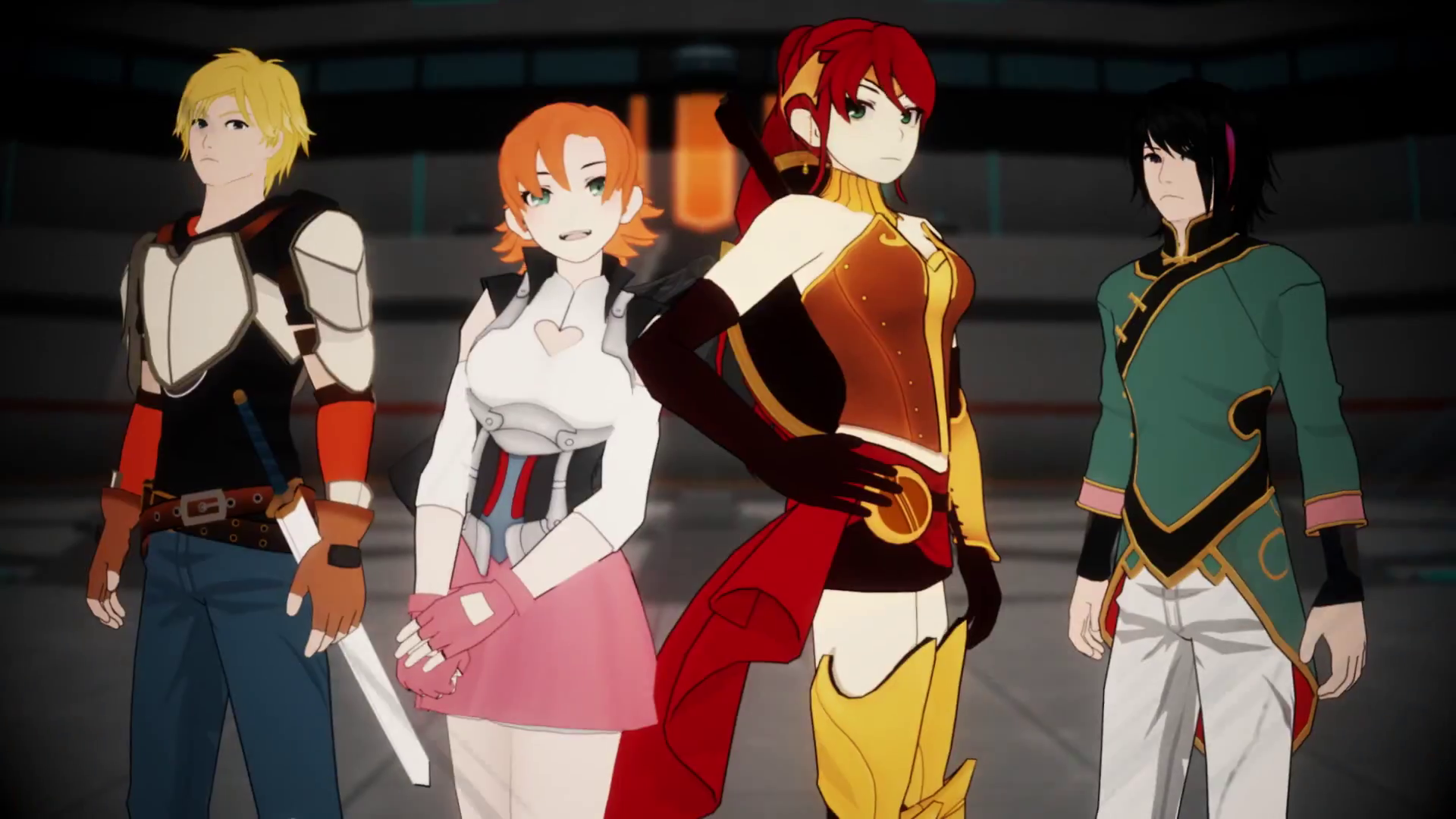 RWBY: Grimm Eclipse - Team JNPR Beacon Dance Costume Pack