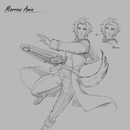 Marrow's concept art for RWBY: Amity Arena