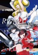 Blake and her team on the cover of RWBY: The Session.