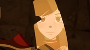 Ruby sees the weapon of a Silver-Eyed Warrior.