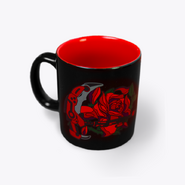 RWBY Crescent Rose Floral Coffee Mug