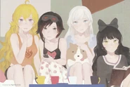 Ruby and her team Illustration by Matayosi.