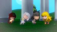 Winter's perspective of Team RWBY.