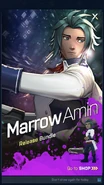 Promotional material of Marrow's release in RWBY: Amity Arena