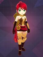 3D Pyrrha for RWBY: Amity Arena