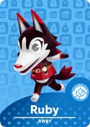 Wolf version of Ruby Rose for Animal Crossing