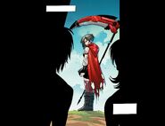 RWBY DC Comics 1 (Chapter 2) Ruby after the battle against the herd of Lancers