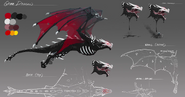 Grimm Dragon Concept Art