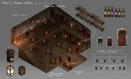 Higanaba Inn concept art