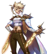 Bianca's default expression.