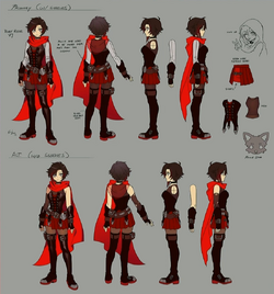 Ruby Rose Image Gallery Concept Art Rwby Wiki Fandom
