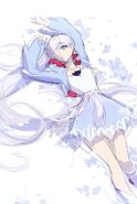 Color illustration sketch of Weiss Schnee by Einlee