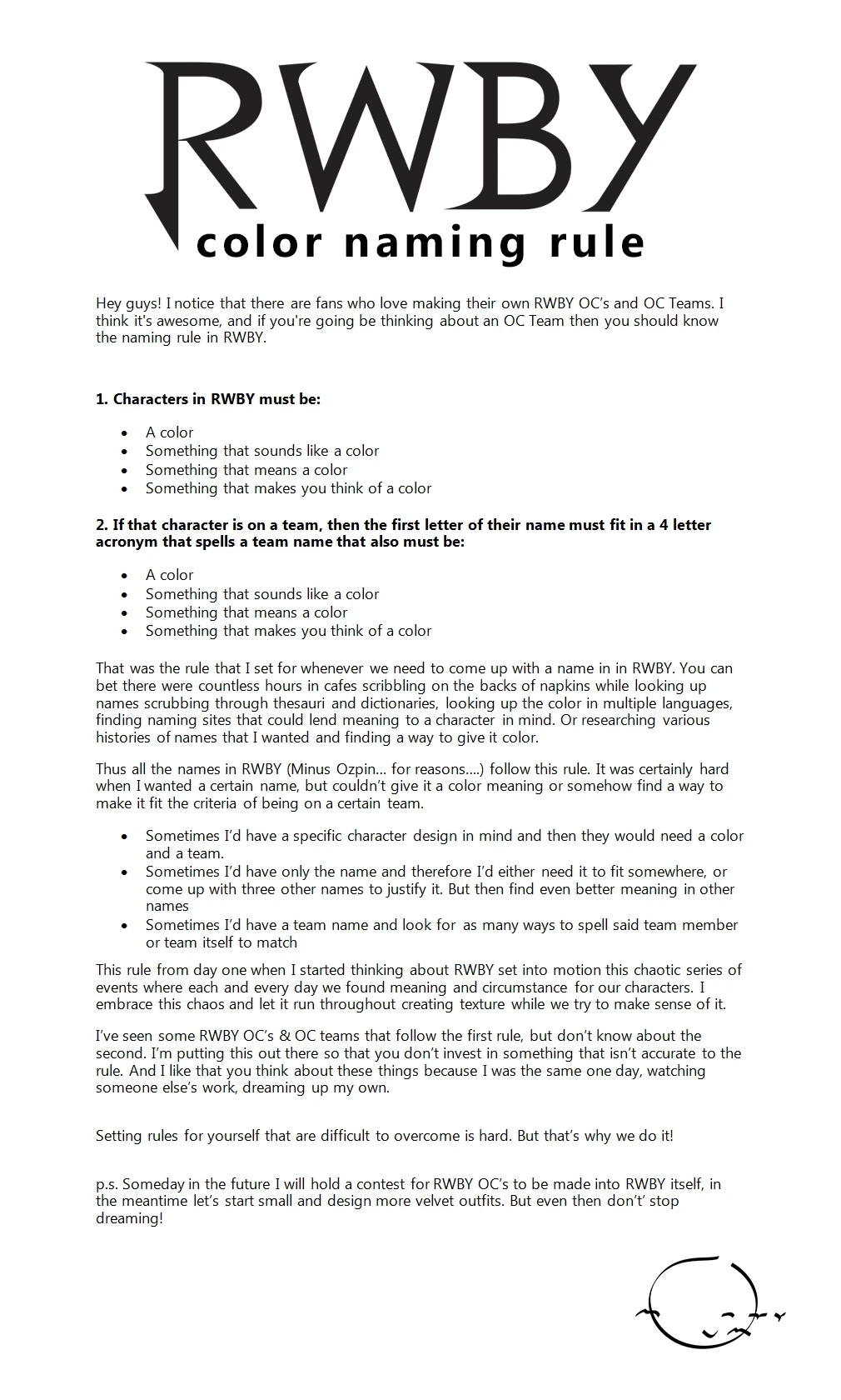 色の命名規則 Rwby Wiki Fandom