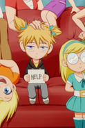 Young Jaune as seen in a picture in "The Grimm Reaper"