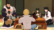 Awkward moment for Sun in front of the Belladonna family