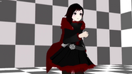 Ruby's running animation demonstrating the physics of her cape