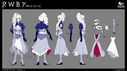 Concept art of Weiss' Volume 7 design